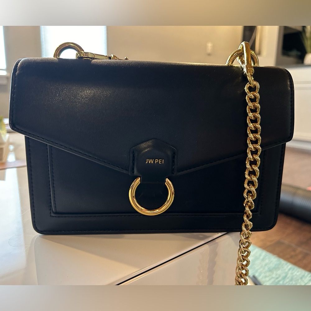 JW PEI | Black Purse with 2 Straps and Dust Bag